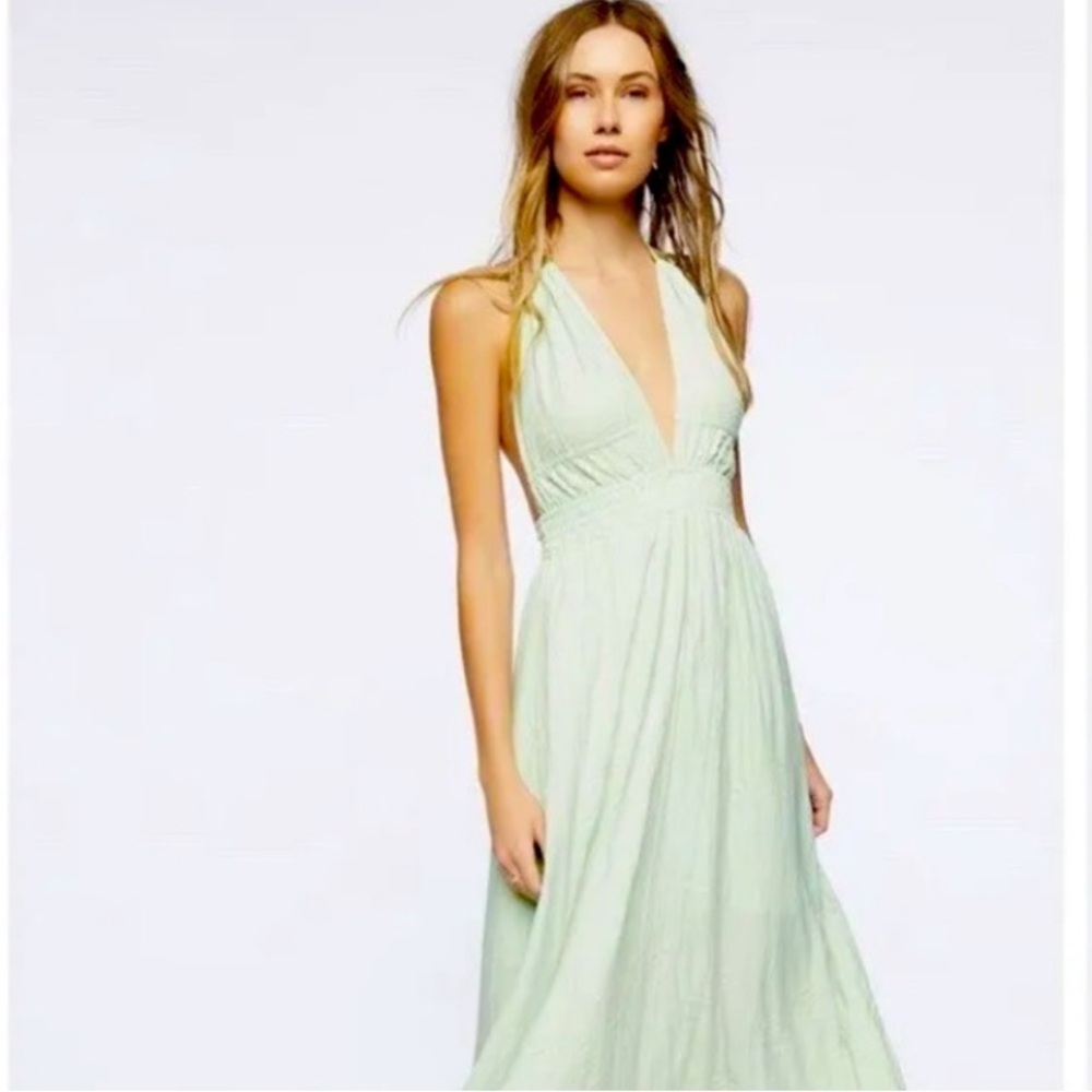 Forever21 halter maxi dress